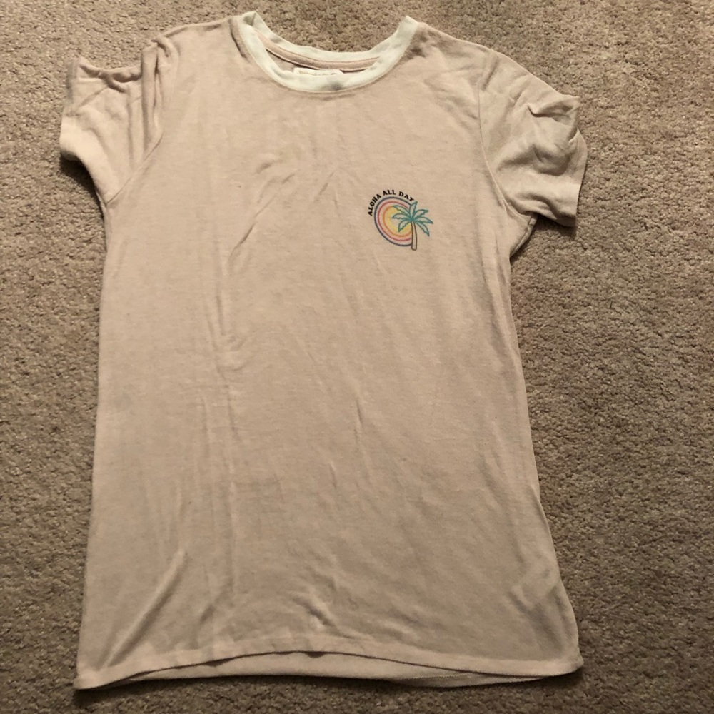 LIKE NEW spriritual gangster aloha tee size small